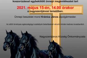 Nagyszentjánosi köztemető Plakát